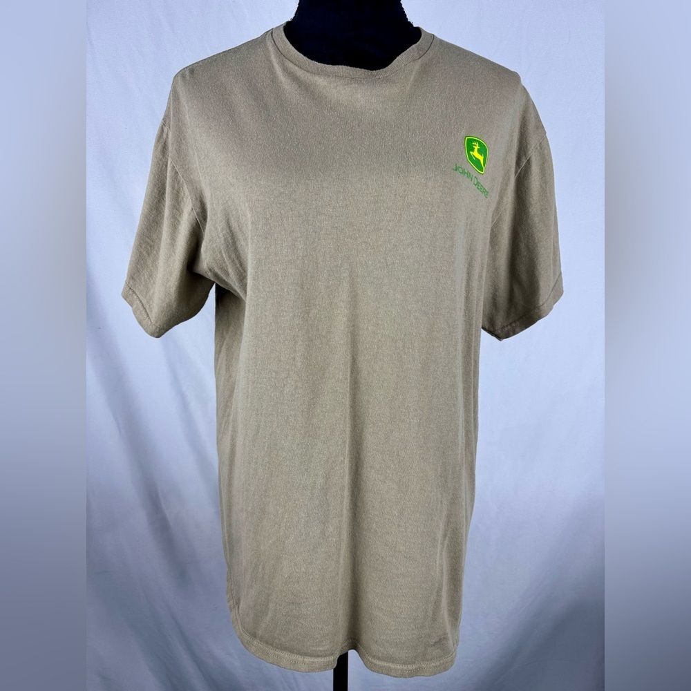 Delta Pro Weight John Deere Tractor 100% Cotton T-Shirt
